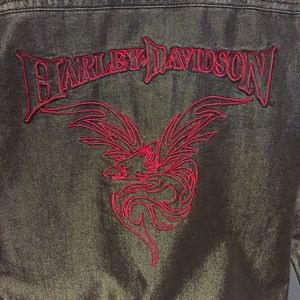 Black Harley Davidson Long Sleeve Shirt